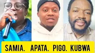 SAMIA APIGWA NA BUTWAA DADA VICKY ATOA YA MOYONI. MBELE YA KADAMNASI