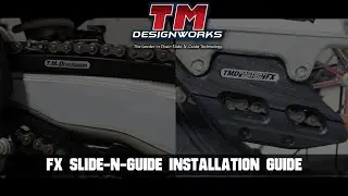 How to Install / Feature & Benefit: TM Designworks 2024 KTM FX Slide-N-Guide Kit