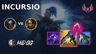 MID.GG: [ Incursio ] Кейн в лесу против Нидали | Мастер Оушен | Сезон LOL 2026