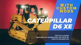 Burniee222RC CAT D6XE Dozer: Second Test Run | Power, Precision & mods Review