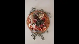 Make a platter using our Circular Cheese board