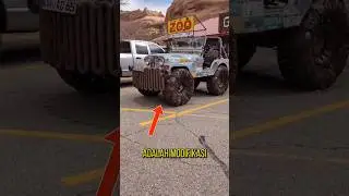 MODIFIKASI MOBIL JEEP PALING UNIK #shorts