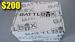 Unboxing $200 BattlBox Subscription Mystery Box #115