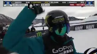 Joss Christensen // 2015 Xgames Slopestyle 2nd Place Run