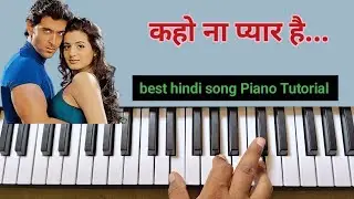 Kaho Naa Pya Hai - कहो ना प्यार है | Piano Tutorial | Udit Narayan hit Song 