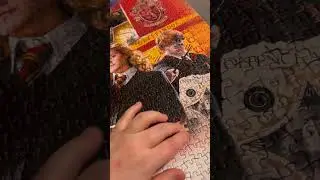 The last piece|harry potter jigsaw puzzle|oddly satisfying|#shorts #puzzle #satisfying #harrypotter