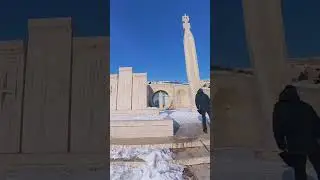 Climbing the 572 iced steps of Cascade Complex Yerevan 