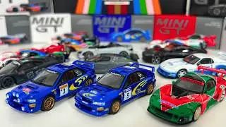 Распаковка моей коллекции Mini GT Diecast | Новые модели Mini GT и лимитированные серии