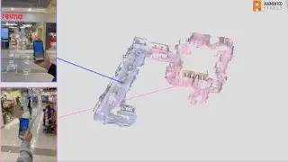 3D Map Crowdsourcing in a shopping mall by Augmented Pixels