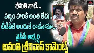 Bheemili YSRCP MLA Candidate Avanthi Srinivasa Rao Face to Face on AP Elections 2019 | Mirror TV