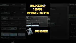 INFINIX GT 20 PRO 120+FPS UNLOCKED🤯 PUBG MOBILE| 120FPS SUPPORT MOBILE PHONE|| # ytshorts#bgmi