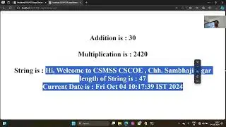 29 JSP Expression Tag with Example Web application  | JSP Web application Tutorial | 2024 10 04 10 0