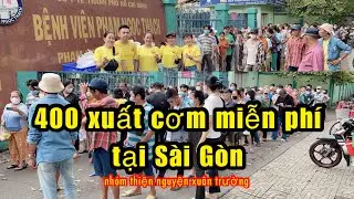 400 xuất cơm miễn phí dành tặng cho  B. ệnh  nhân | thiện nguyện xuân Trường - tập 144