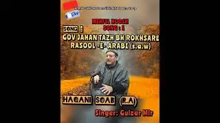 (1) Gov Jahan Tazh Bh Rukhsare Rasool-E-Arabi(s.a.w.) Haqani Soab(r.a) Kashmiri Sufi Song Gulzar Mir
