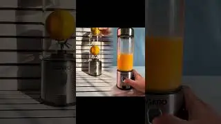 Fresh Lime Drink In Portable Blender #shorts #ytshorts #lime #asmr