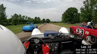 2025 VSCDA Group 2 Feature at Blackhawk Farms Raceway - 1966 Triumph Ambro Special