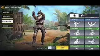 OG GHOST WITH OG EMOTES CODM
