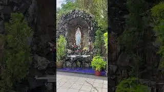 Grotto #visitingchurch #grotto #mamamaryprayforus #everyone