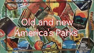 Old and new palette.. is there a difference? // America's Parks // Nomad cosmetics