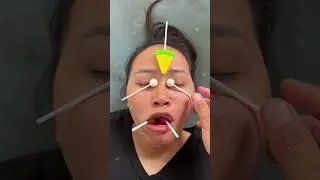 eat round lollipop with triangle super cute.🥰 #shorts