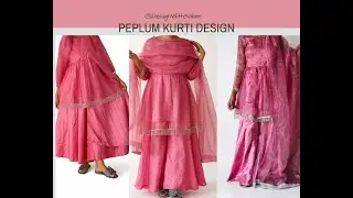 Trendy Party Wear Peplum Dress Design #new #LatestDressDesign #HandWork #TrendyLooks #FashionYouTube