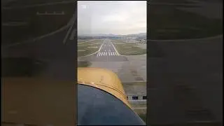Landing on Sabadell!  RWY13 #aviation #c150 #cessna #flight #pilot #studentmotivation