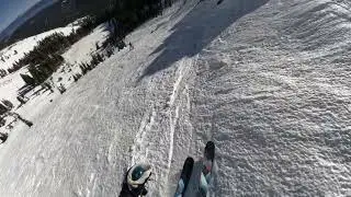 Run off of High Traverse to Sherwood at Alpine Meadows (Palisades Tahoe), 1/17/2026