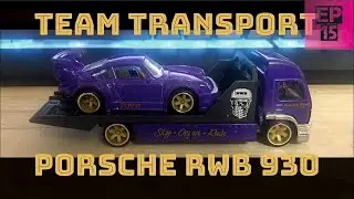 RWB Porsche 930, Team Transport. Hot wheels premium обзор