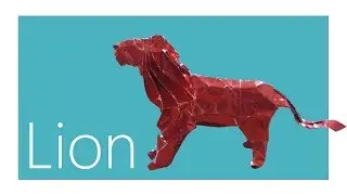 Lion Origami Tutorial (Satoshi Kamiya)