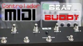 Controlador Midi BB  BeatBuddy Brasil