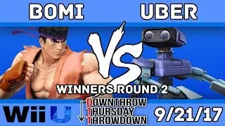 DTT #47 - Bomi (Ryu) VS. UberGamer (ROB, Cloud) - SSB4 Winners Round 2- Smash for Wii U