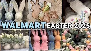 NEW EASTER DECOR AT WALMART | Walmart Easter Decor 2025 | Spring Decor Walmart 2025