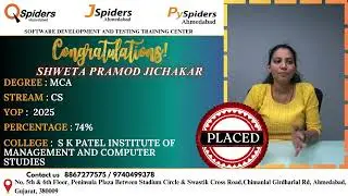 Placement Journey of MCA graduated as Software Engineer QSpiders&nbsp;|&nbsp;Ahmedabad