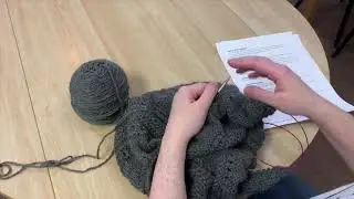 Winter Hug Shawl: Cluster Stitch