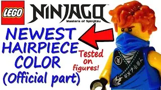 LEGO NINJAGO NEW JAY'S HAIRPIECE COLOR