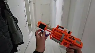 Nerf Dart Tag Furyfire POV Reload