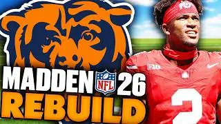 Caleb Williams Becomes an X Factor MVP! Rebuilding The Chicago Bears on Madden 26 Franchise