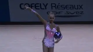 Yana KUDRYAVTSEVA (RUS) ball - 2014 Thiais EF