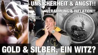 Gold & Silberpreise st&uuml;rzen ab‼️😨| Angst & Panik macht sich breit, das Ende von #Gold & #Silber⁉️😱
