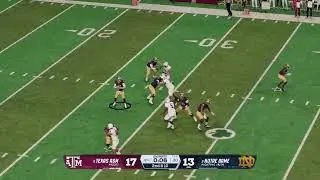 EA Sports College Football 26 Week 3 Texas A&M Aggies Vs Notre Dame Fighting Irish