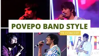 Po Ve Po &ndash; Live Stage Mashup by YK Concert | Emotional Telugu Song Performance Compilation