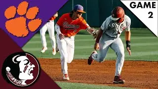 Florida State vs Clemson Highlights (CLOSE GAME | GAME 2) | College Baseball Highlights 2022