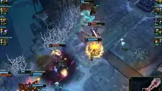 Shen 4 man taunt flash - EU Aram