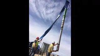 Boreline FlexiRiser at Newmont, Nevada - Vertical Installation