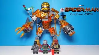 LEGO Spider-Man: Far From Home - Molten Man Battle Set Review!! 76128