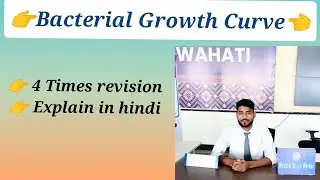Bacterial Growth Curve Microbiology |  #microbiologylecture #bacterialgrowthcurve