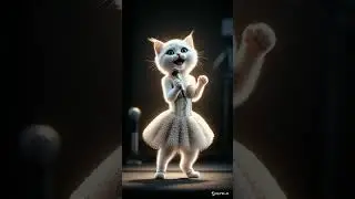 bright cat sing a song 😱 cutecat #cancan #music #anime #song #cats #catvideos #cute