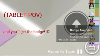 How to get the Mutated badge || Tower of Hell