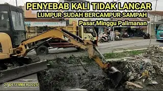 Depan Pasar Minggu Palimanan Alat Berat Seperti Mengeruk Lemah Kebon 