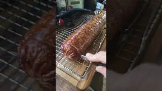 Smoked breakfast sausage!